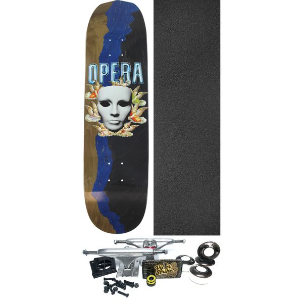 Opera Skateboards Drama Skateboard Deck - 8.37" x 31.6" - Complete Skateboard Bundle
